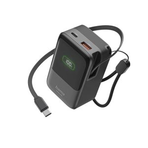 Външна батерия HAMA "Roll Up", 10000 mAh, 20W