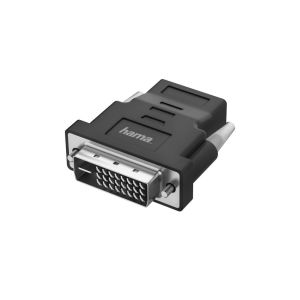 Адаптер HAMA  DVI-D Dual Link мъжко- HDMI женско, Ultra-HD 4K