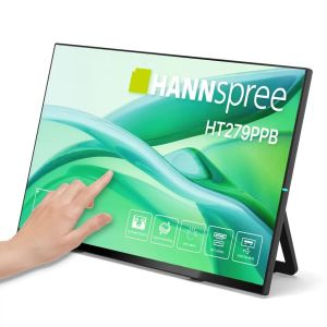 Тъч монитор HANNSPREE HT279PPB  27"  1080p   400cd  5ms  1000:1  HDMI DP   Черен