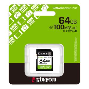 Флаш карта 64GB Kingston Canvas Select Plus SD 