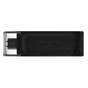 Флаш памет USB KINGSTON DataTraveler 70 256GB USB-C 3.2 Gen 1 Черна