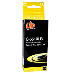 Консуматив Canon CLI-551XL Black съвместим UPrint