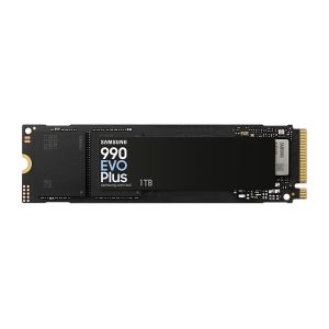 Твърд диск Samsung SSD 990 EVO Plus  1TB  PCIe 4.0 NVMe  M.2 2280  Read/Write up to: 7150 / 6300 MB/s 