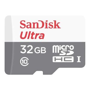 Флаш карта памет SANDISK Ultra microSDHC UHS-I 32GB Class 10 80Mb/s Адаптер