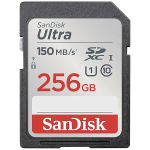 Флаш карта памет 256GB SanDisk Ultra SDXC 150MB/s