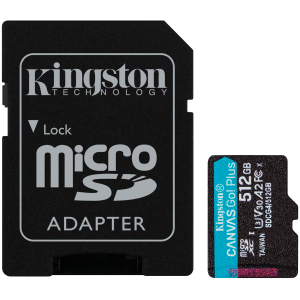 Флаш карта памет KINGSTON Canvas Go Plus 512GB microSDXC Gen4