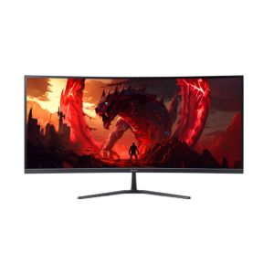 Геймърски Монитор Acer Nitro ED340CURJ0bmiipx  34'' Curved 1500R WQHD(3440x1440)  VA  120Hz  100M:1  250cd  1ms  99% sRGB  HDMI DP  Speakers  Black