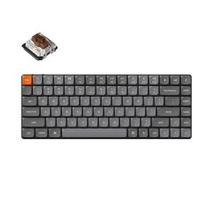 Геймърска механична клавиатура Keychron K3 MAX Black QMK/VIA - Brown Switch
