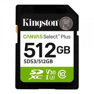 Флаш карта 512GB Kingston Canvas Select Plus SD 